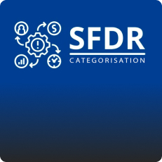 Visual representation of Articles 6, 8, and 9 under SFDR and their key characteristics.