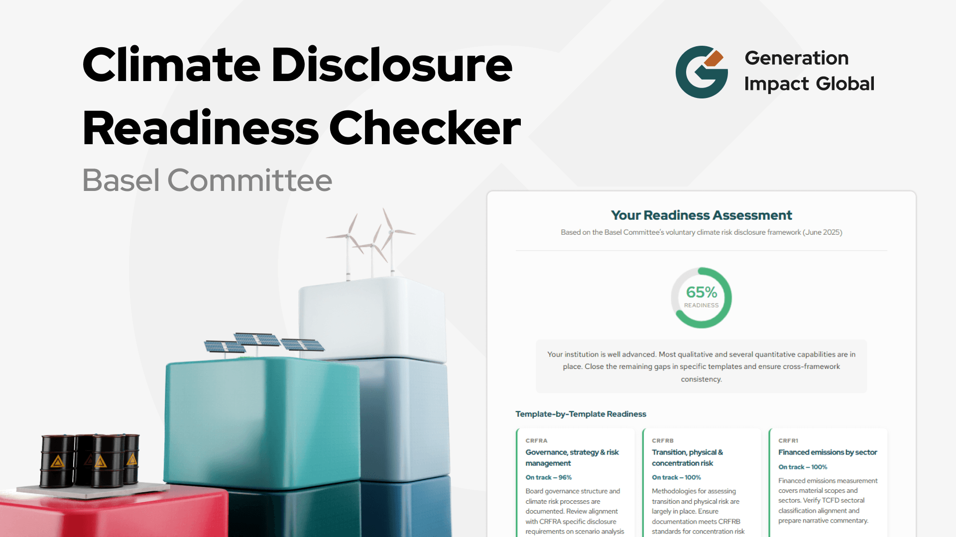 Basel Climate Disclosure Readiness Checker — Free Tool | Generation ...