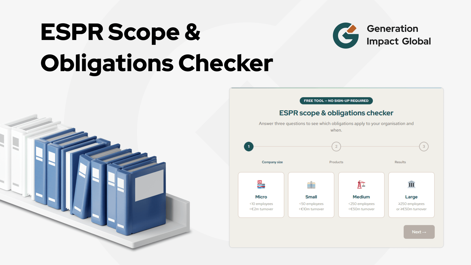ESPR compliance checker: what are your obligations? | Generation Impact ...
