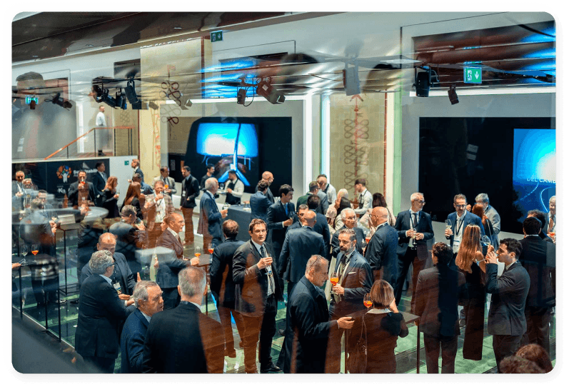 Guests at the Sustainability Award gala in Milan